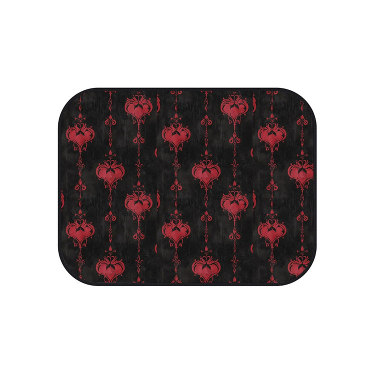 Elegant Gothic Car Mats - Set of 4, Unique Auto Accessories, Flooring for Holidays, Perfect for Car Lovers, Stylish Vehicle Decor