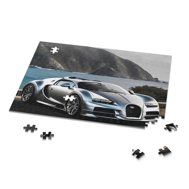 Luxury Car Puzzle, Stunning 3D Bugatti Jigsaw, Perfect Gift for Car Lovers, Family Game Night, Home Decor, 120, 252, 500-Piece The Aurora Touch