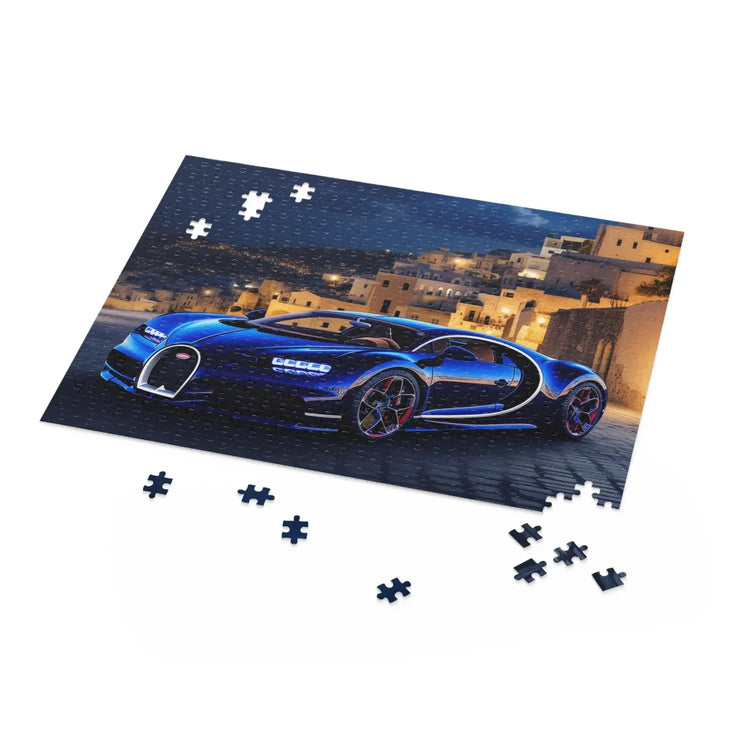 Luxury Sports Car Puzzle, Perfect Gift for Car Enthusiasts, Family Game Night, 120-500 Piece Jigsaw, Home Decor, Challenges & Fun, Bugatti