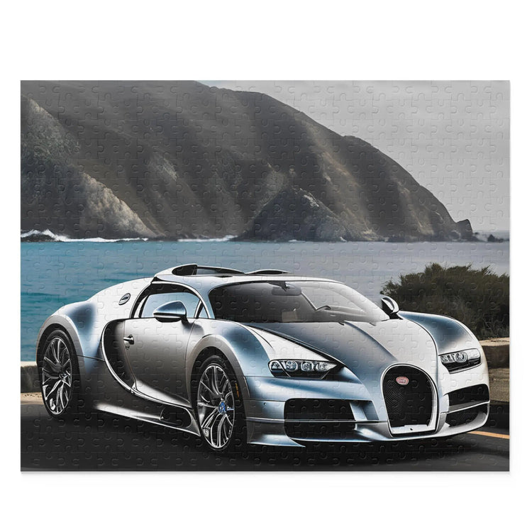 Luxury Car Puzzle, Stunning 3D Bugatti Jigsaw, Perfect Gift for Car Lovers, Family Game Night, Home Decor, 120, 252, 500-Piece The Aurora Touch