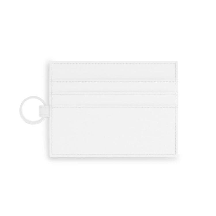 Floral Saffiano Leather Card Holder, Vibrant Wallet for Personal Use, Ideal Gift for Birthdays, Mother&