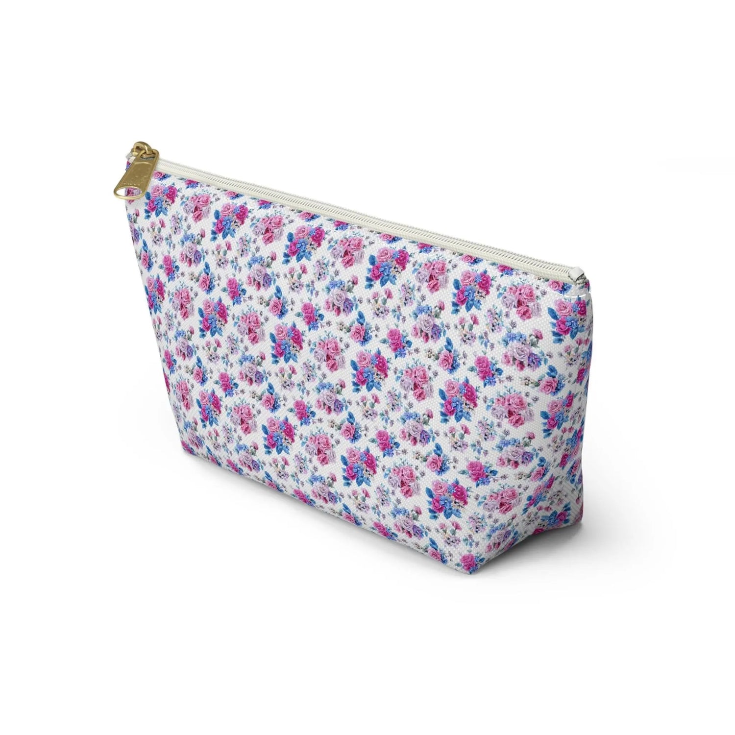 Floral Accessory Pouch, Makeup Bag, Cosmetic Bag, Travel Organizer, Gift for Her, Flower Print Pouch The Aurora Touch