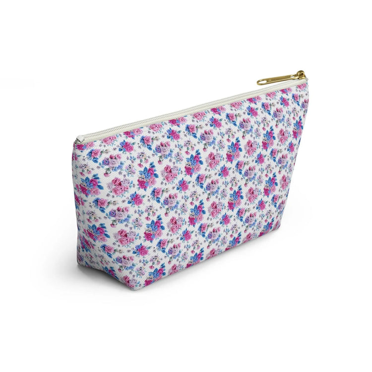 Floral Accessory Pouch, Makeup Bag, Cosmetic Bag, Travel Organizer, Gift for Her, Flower Print Pouch The Aurora Touch