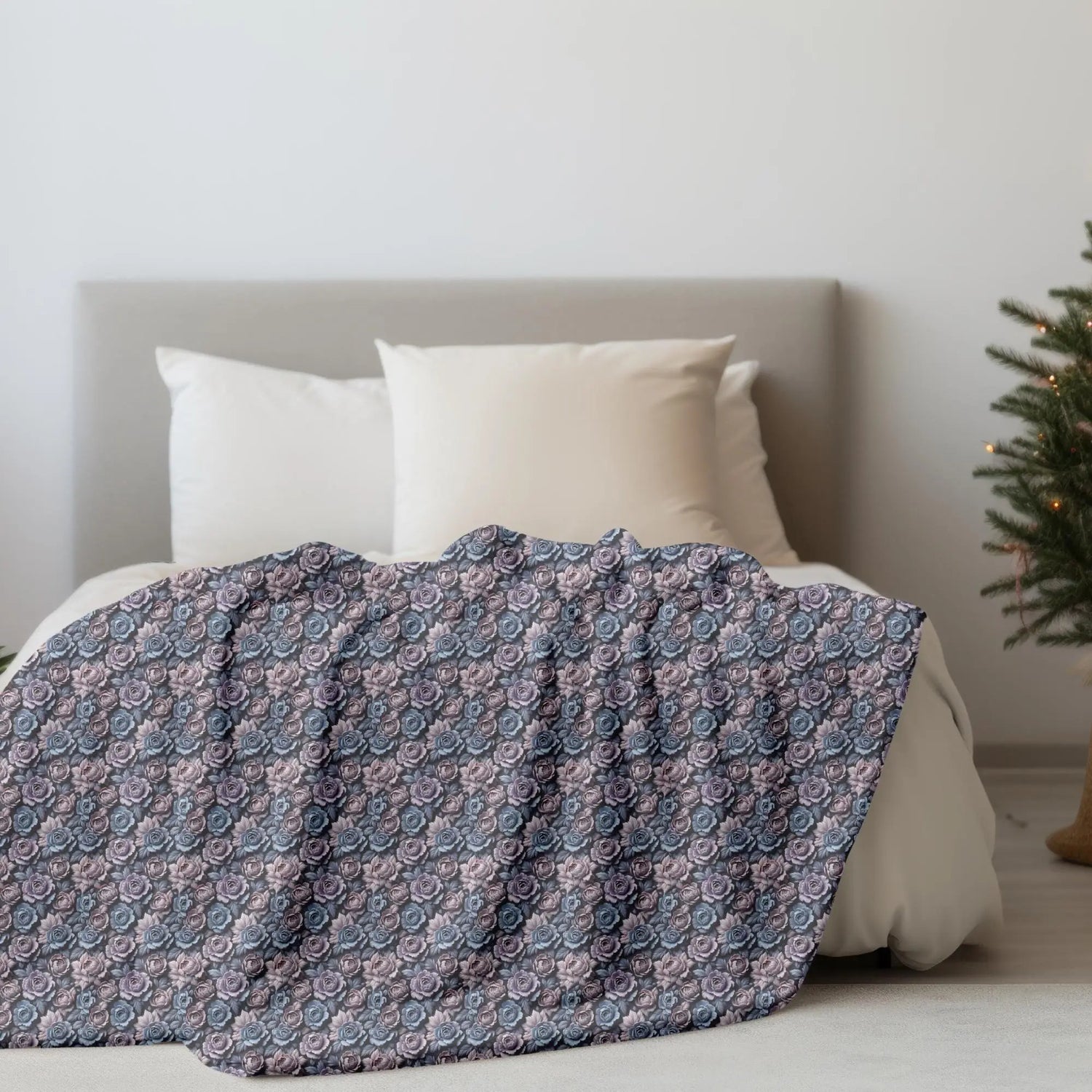 Cozy Velveteen Plush Blanket, Soft Throw for Home Decor, Perfect as a Gift for Birthdays, Holidays, or Relaxation The Aurora Touch