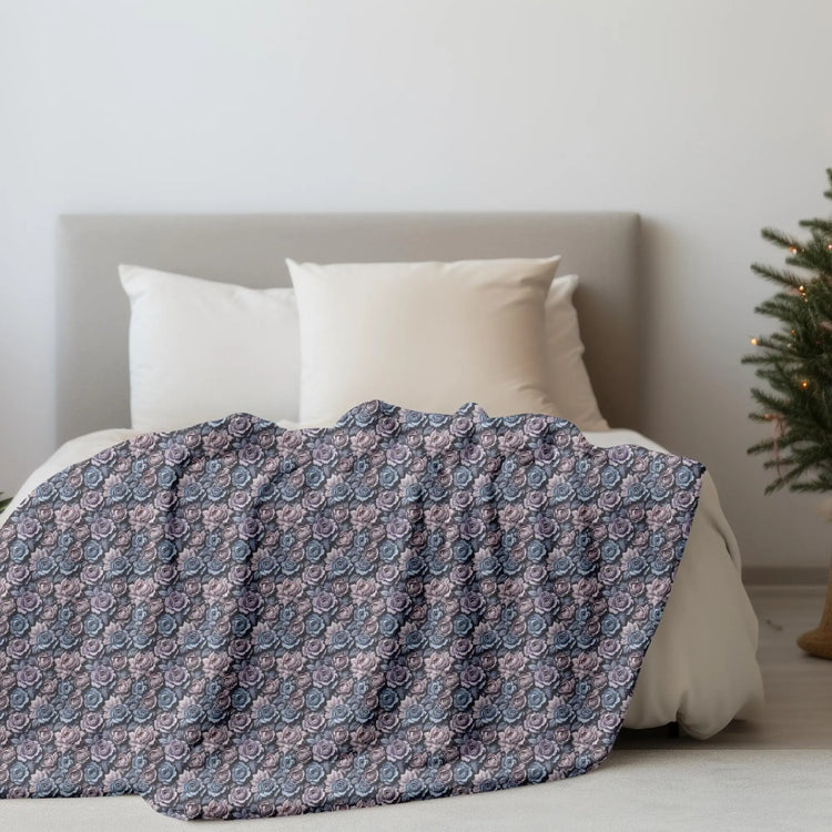 Cozy Velveteen Plush Blanket, Soft Throw for Home Decor, Perfect as a Gift for Birthdays, Holidays, or Relaxation
