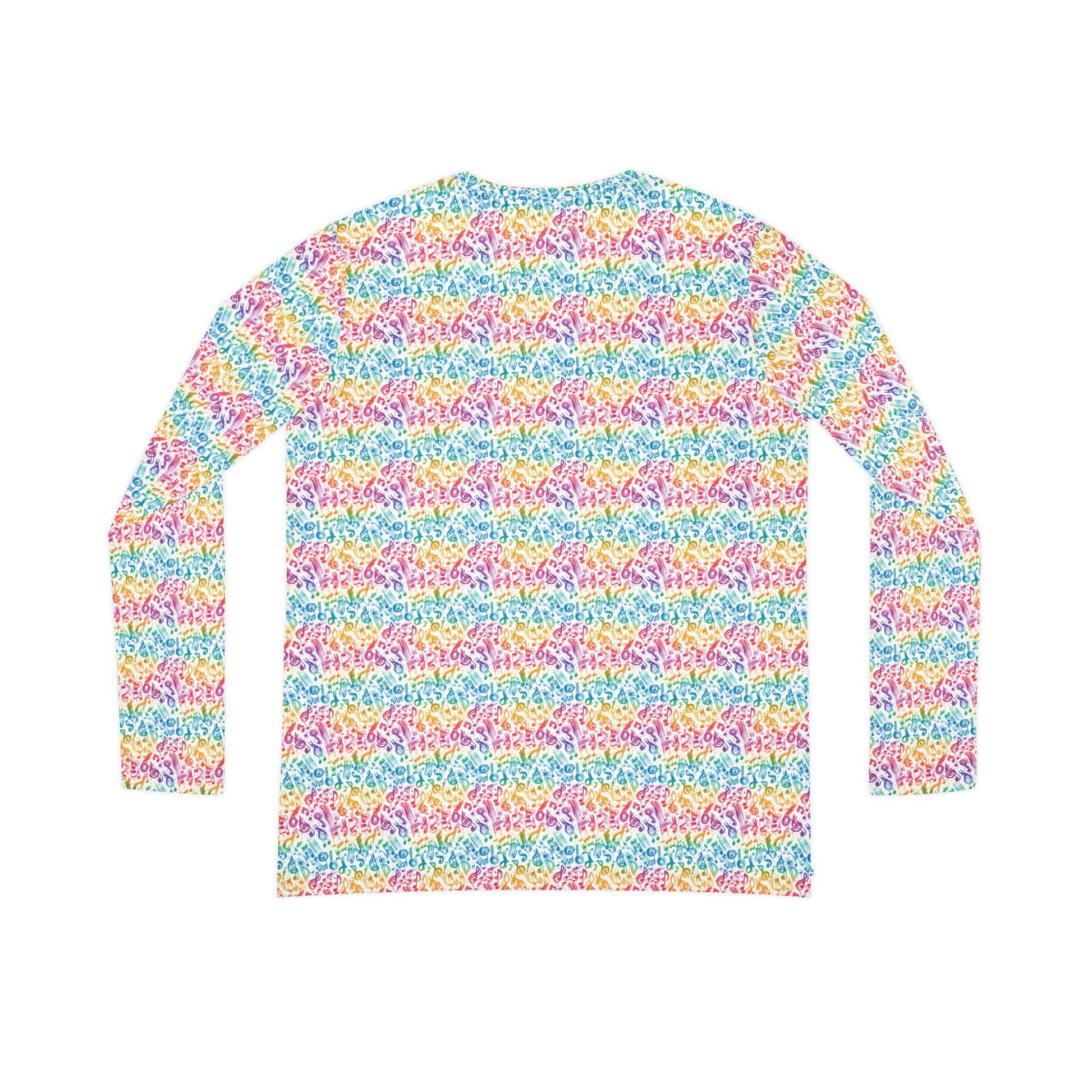 Colorful Women's Long Sleeve V-Neck Shirt, Fun Casual Top, Spring Fashion, Gift for Her, Vibrant Layering Piece