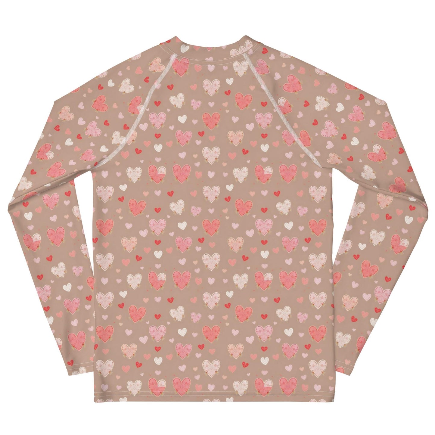 Valentine&#39;s Day Youth Rash Guard for Girls | Cute & Comfortable Swimwear for Active Girls | Perfect Gift for Her