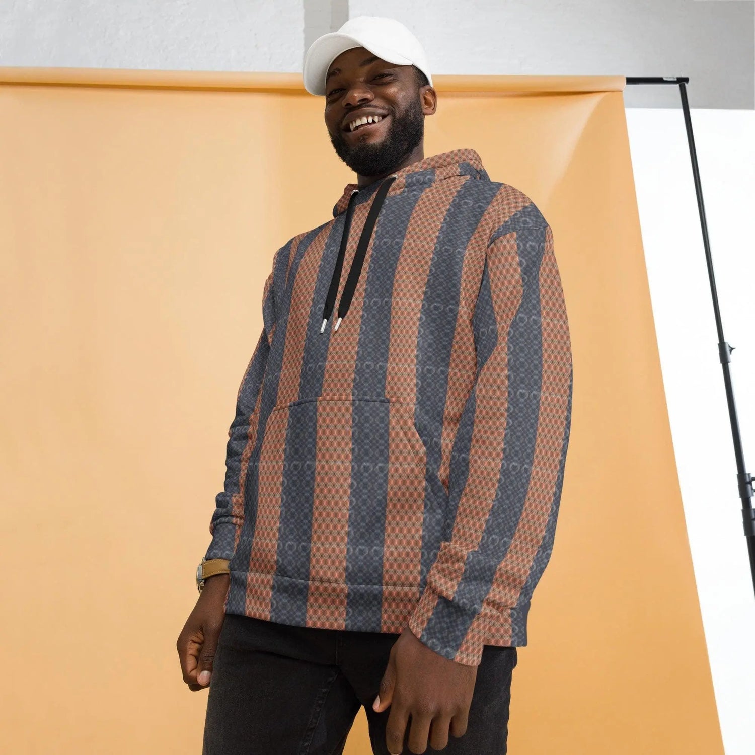 Trendy Geometric Pattern Men&