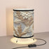 Elegant Tripod Lamp with Floral High-Res Printed Shade, Modern Home Decor, Boho Style Lighting, Unique Gift Idea, Living Room Accent, The Aurora Touch