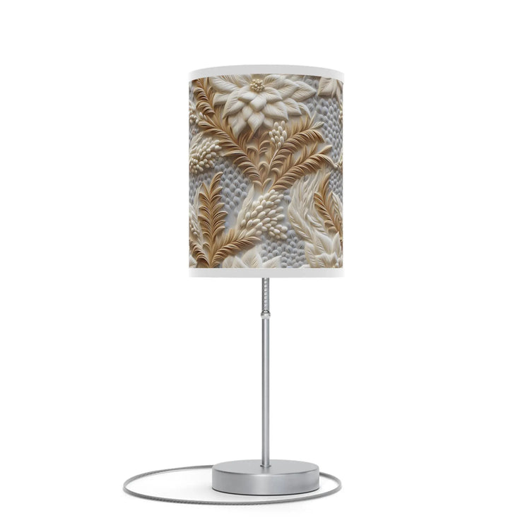 Botanical Pattern Table Lamp, Home Decor, Cozy Atmosphere, Floral Design, Bedroom Lighting, Housewarming Gift, Elegant Table Lamp The Aurora Touch