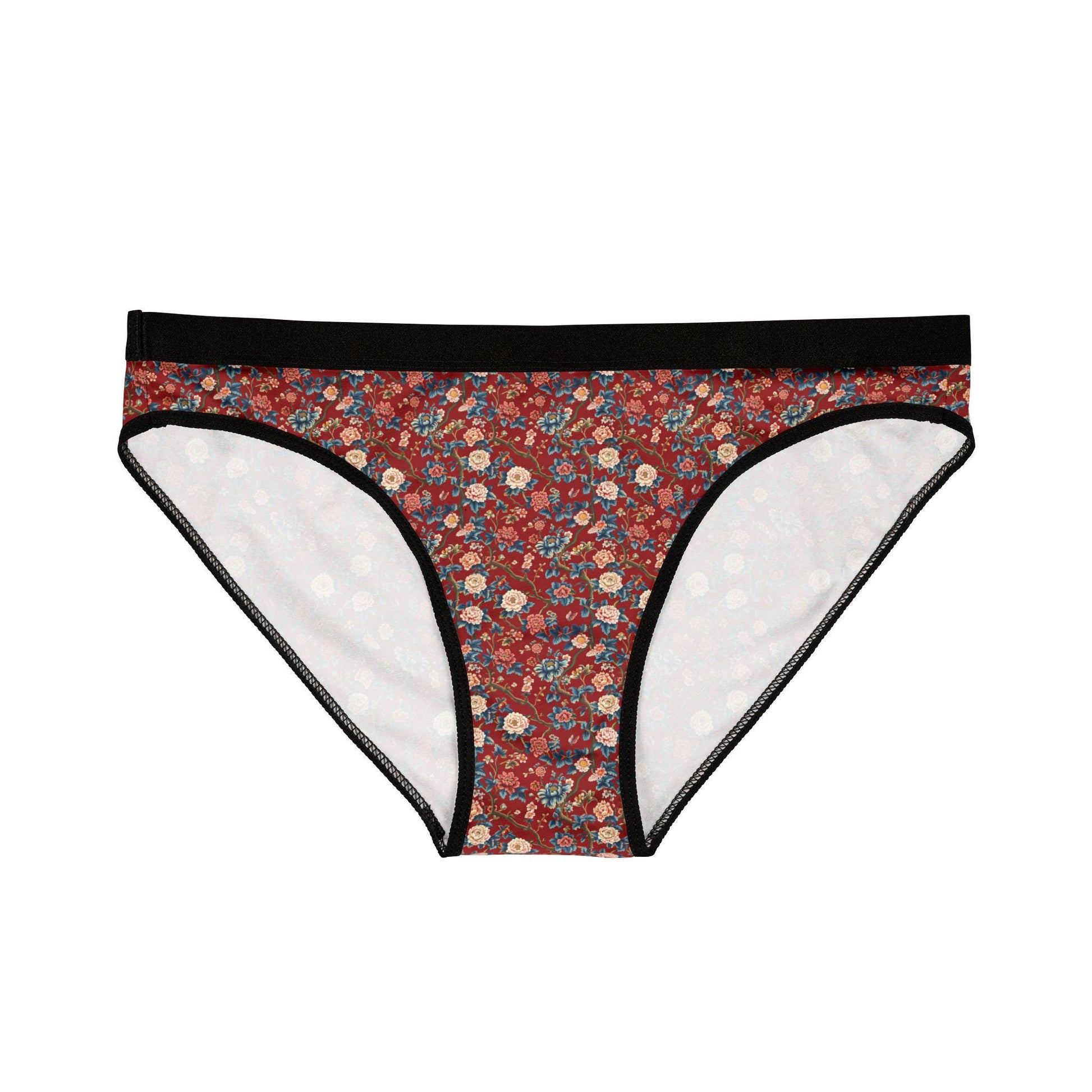 Floral Women's Underwear Set, Comfortable Sleepwear, Cute Lingerie, Everyday Essentials, Gift for Her