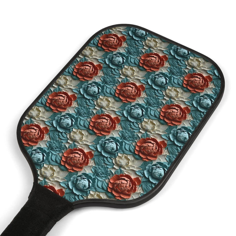 Stylish Pickleball Paddle Set, Fun Sports Gear for Pickleball Lovers, Unique Gift for Athletes, Outdoor Activity Kit, Vibrant Patterned The Aurora Touch