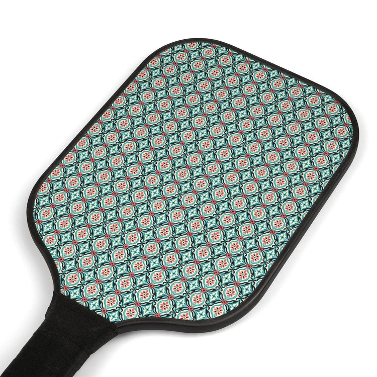 Boho Pickleball Set - Stylish Racket Kit for Fun Games, Sporty Gift, Outdoor Activity, Active Lifestyle, Summer Fun The Aurora Touch