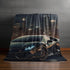Luxury Car Themed Velveteen Plush Blanket, Cozy Throw for Car Lovers, Perfect Gift for Man Cave, Car Enthusiasts, Home Decor Accent The Aurora Touch