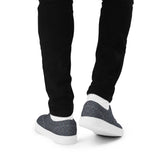 Men’s Geometric Pattern Casual Lace-Up Canvas Shoes – Trendy, Comfortable & Stylish Footwear for Everyday Wear