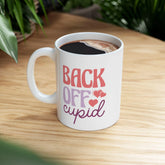 Funny Ceramic Mug for Coffee Lovers, Perfect Gift for Friends, Humor Gift, Start Your Day Right, Coffee Cup