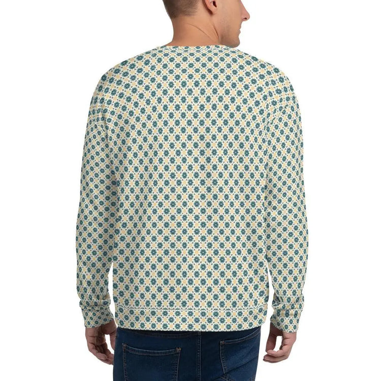 Men’s All-Over Print Casual Sweatshirt | Fashionable Unisex Pullover | Trendy Graphic Hoodie | Cozy, Comfortable & Stylish Sweatshirt
