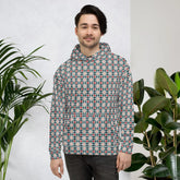 Vibrant All-Over Print Hoodie for Men - Ultra-Soft, Comfortable, Stylish - Perfect for Casual Wear & Bold Fashion Statements The Aurora Touch