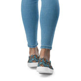 Pretty Women’s All-Over Print 3D Floral Slip-On Canvas Shoes – Stylish, Comfortable & Versatile Sneakers for Everyday Wear