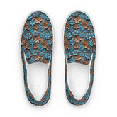 Pretty Women’s All-Over Print 3D Floral Slip-On Canvas Shoes – Stylish, Comfortable & Versatile Sneakers for Everyday Wear