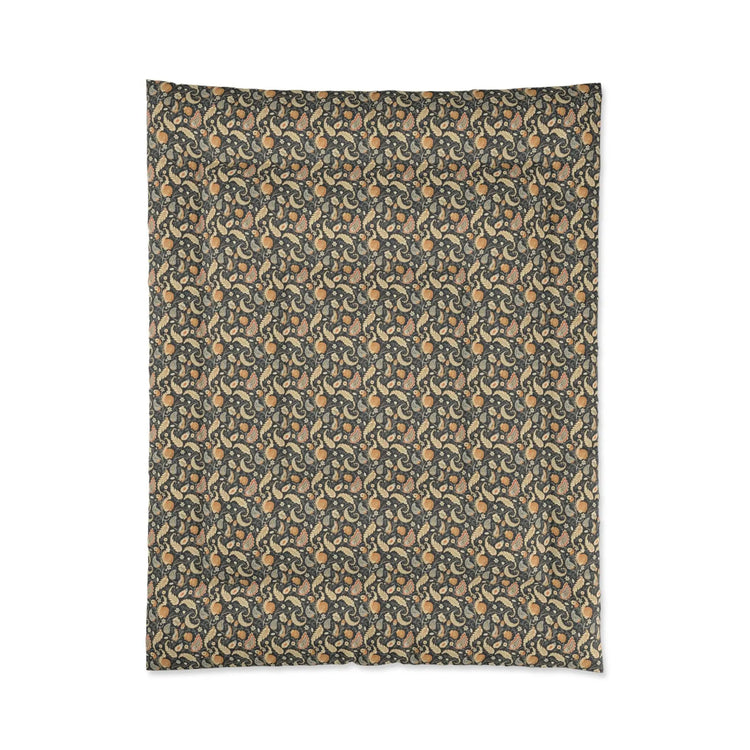 Bohemian Comforter, Cozy Bedding, Bedroom Decor, Festival Home Accent, Unique Printed Blanket, Ethnic Design Art