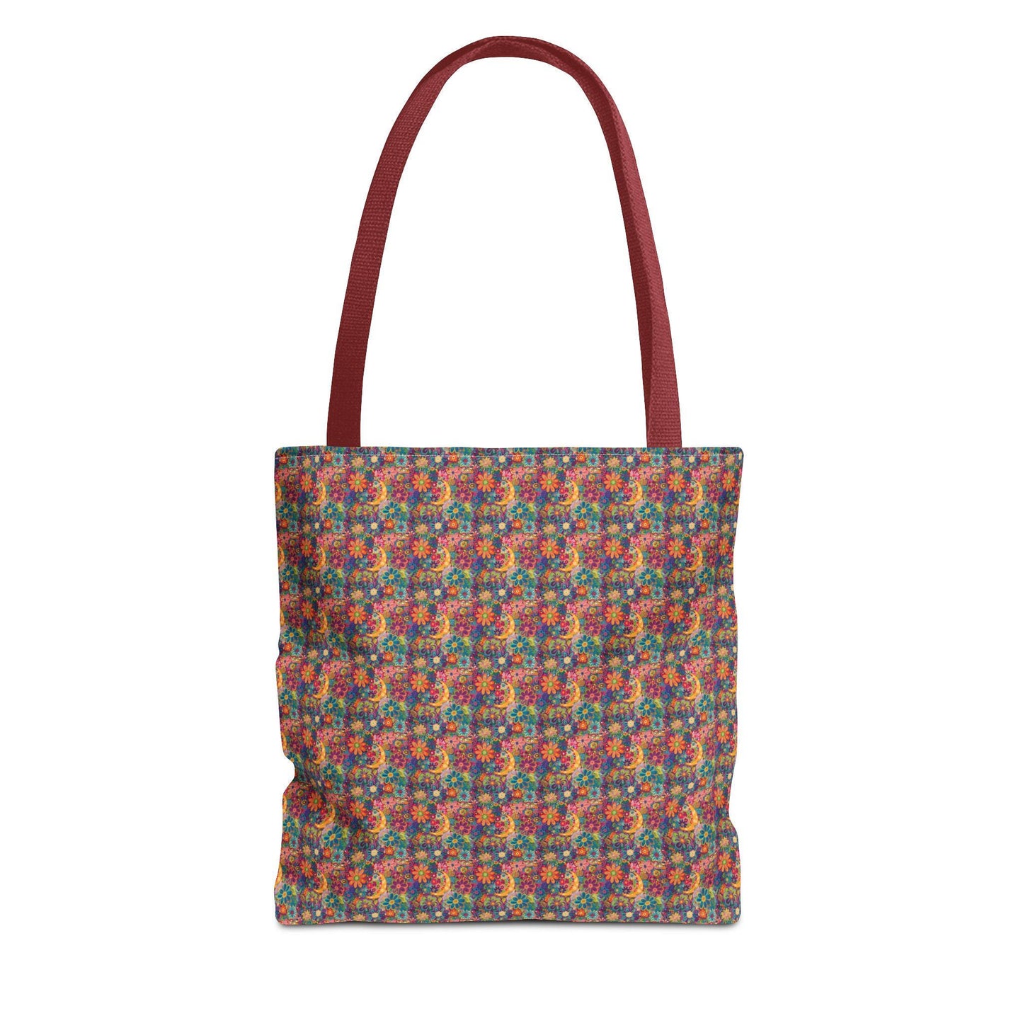 Vibrant Floral Tote Bag, Eco-Friendly Shopping Bag, Beach Tote, Gift for Her, Summer Accessory, Reusable Grocery Bag