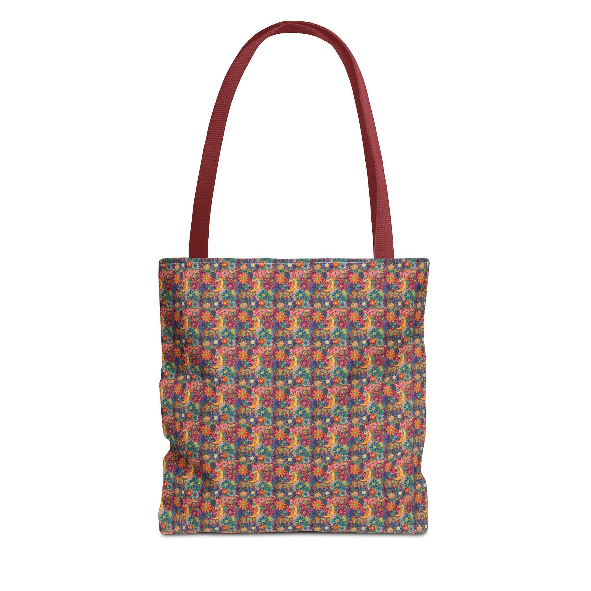 Vibrant Floral Tote Bag, Eco-Friendly Shopping Bag, Beach Tote, Gift for Her, Summer Accessory, Reusable Grocery Bag