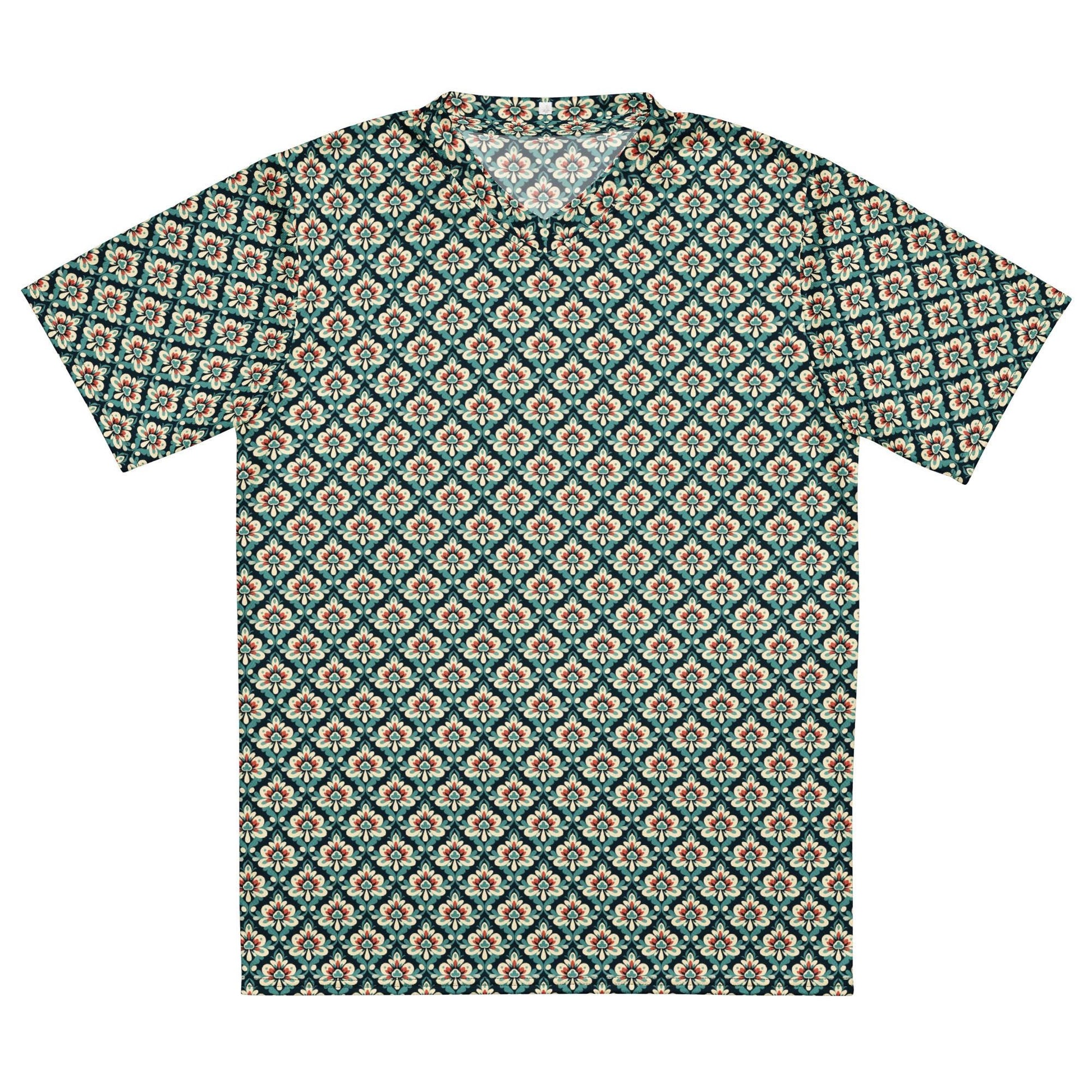 Eco-Friendly Men&#39;s All-Over Print Jersey T-Shirt – Stylish, Sustainable Fashion for Every Wardrobe