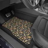 Bohemian Car Mats Set of 4, Artistic Auto Flooring, Vintage Style Car Accessories, Unique Gift for Travelers, Car Decor