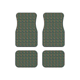 Floral Car Mats Set, Vibrant Auto Accessories, Unique Car Decor, Gift for Car Lovers, Stylish Floor Mats, Perfect for Road Trips