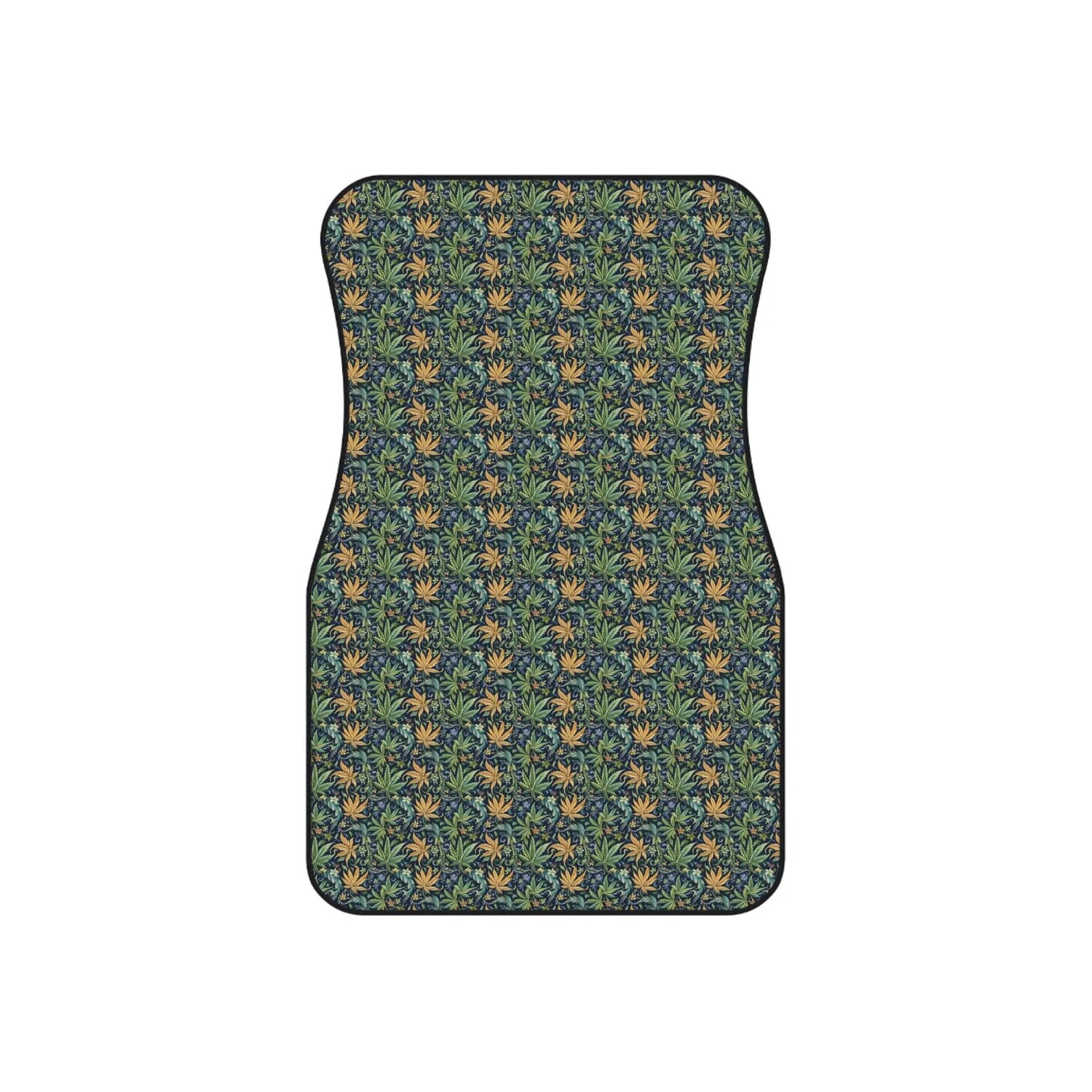 Floral Car Mats Set, Vibrant Auto Accessories, Unique Car Decor, Gift for Car Lovers, Stylish Floor Mats, Perfect for Road Trips