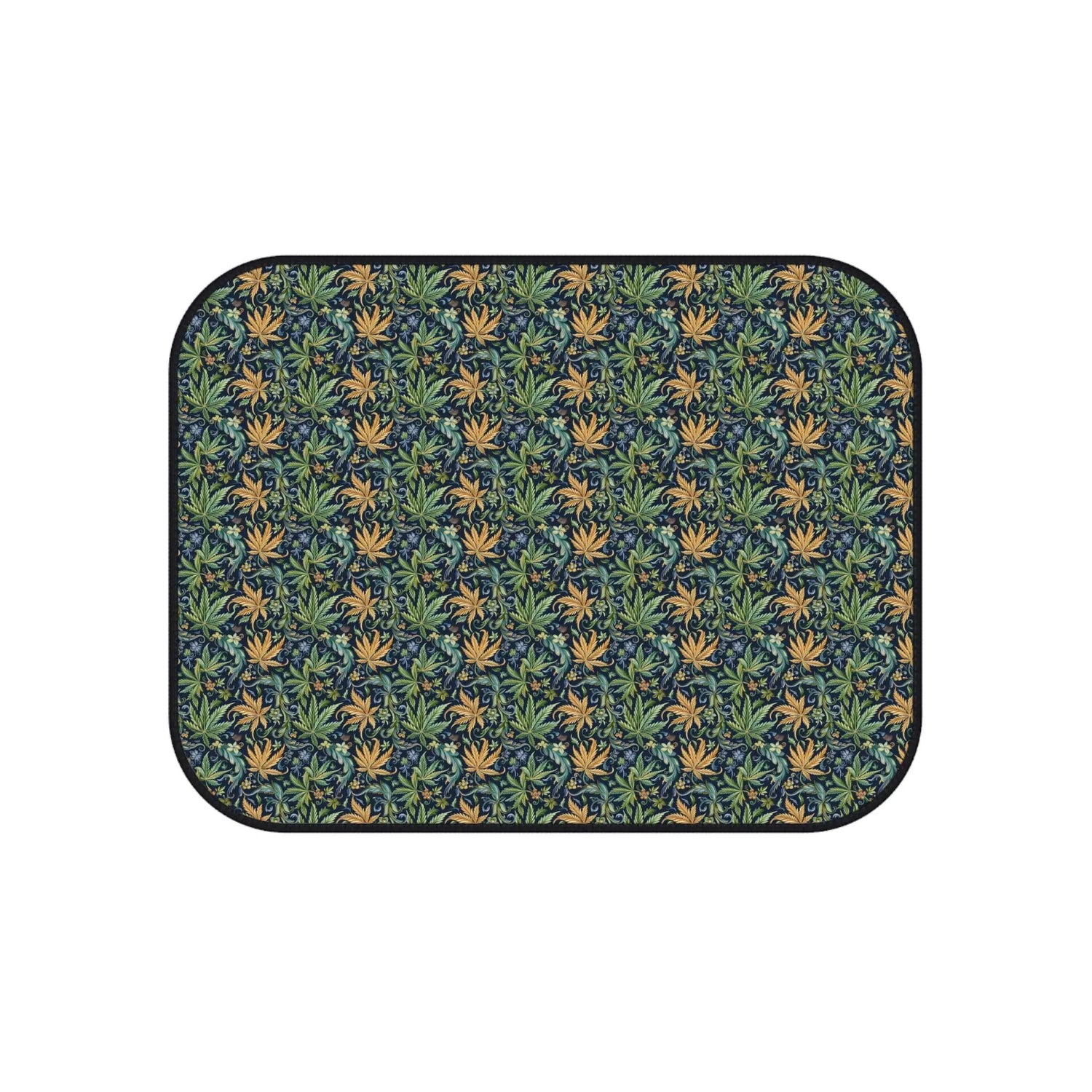 Floral Car Mats Set, Vibrant Auto Accessories, Unique Car Decor, Gift for Car Lovers, Stylish Floor Mats, Perfect for Road Trips