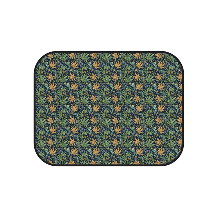 Floral Car Mats Set, Vibrant Auto Accessories, Unique Car Decor, Gift for Car Lovers, Stylish Floor Mats, Perfect for Road Trips