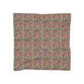 Floral Poly Scarf - Vibrant Spring Wrap, Lightweight Neck Scarf, Bohemian Accessory, Perfect Gift for Her, Festival Fashion