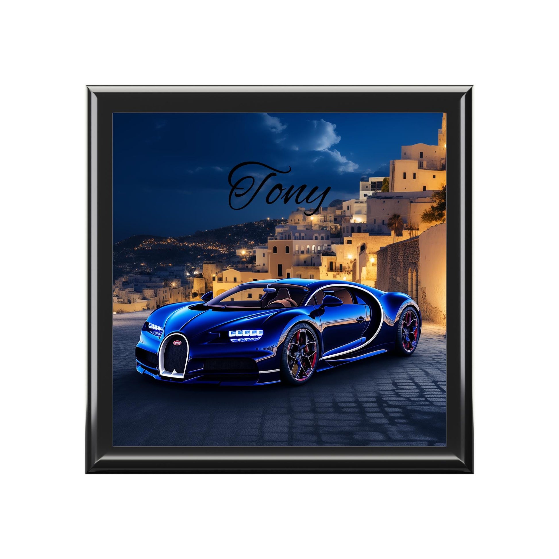 Personalized Luxury Jewelry Box, Custom Car Decor, Gift for Him, Elegant Keepsake, Birthday, Anniversary, Father's Day