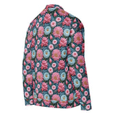 Women’s Floral All-Over Print Bomber Jacket - Beautiful Designer Pattern, Trendy Spring Outerwear, Bold & Stylish Jacket for Her