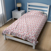 Valentines PrintVelveteen Plush Blanket, Cozy Throw, Soft Bedding, Home Decor, Perfect for Picnics, Gifts for Her, Bedroom