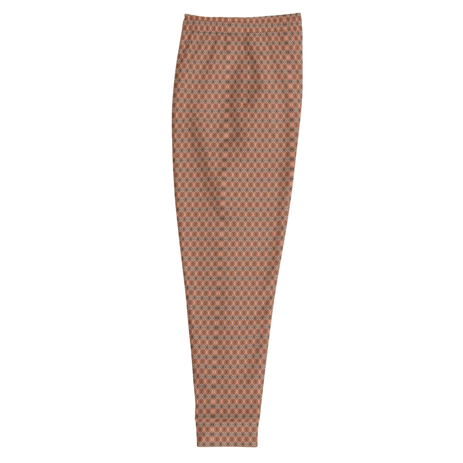 Men’s Geometric Pattern Joggers – Trendy, Stylish, Comfortable Activewear – All-Over Design, Perfect Fit for Every Occasion