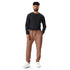 Men’s Geometric Pattern Joggers – Trendy, Stylish, Comfortable Activewear – All-Over Design, Perfect Fit for Every Occasion