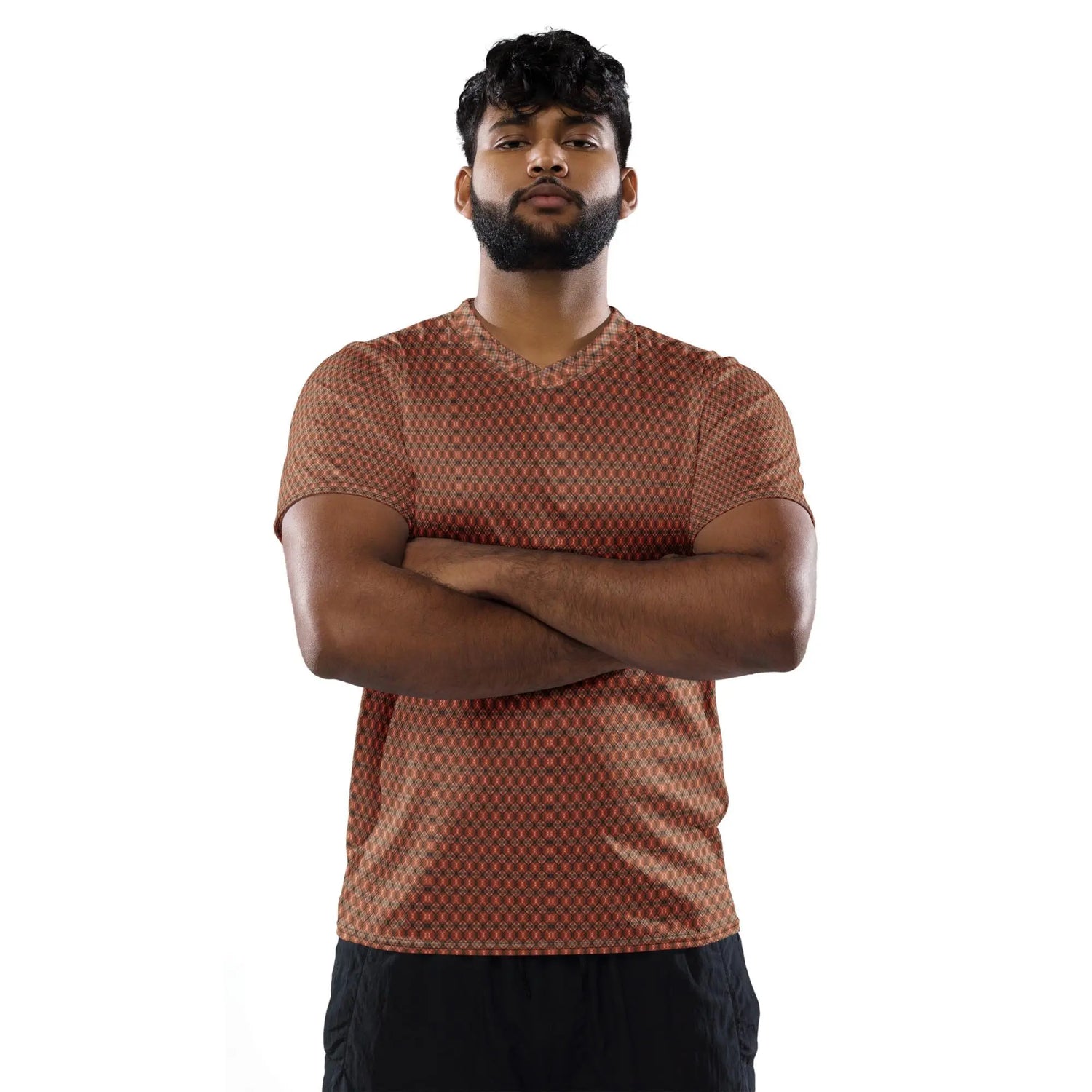 Men’s All-Over Print Stylish Sports Jersey – Bold Design, Premium Comfort, Perfect for Game Days & Casual Wear