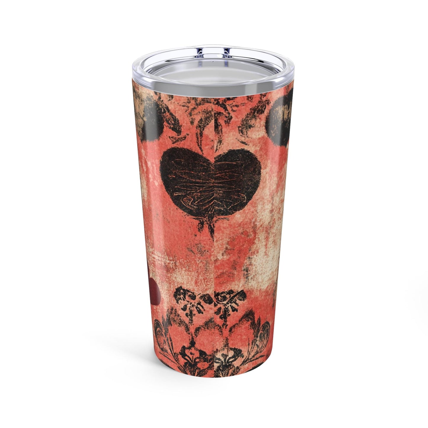 Gothic Rose Tumbler 20oz - Unique Floral Travel Mug, Perfect Gift for Coffee Lovers, Valentine's Day, or Gothic Decor