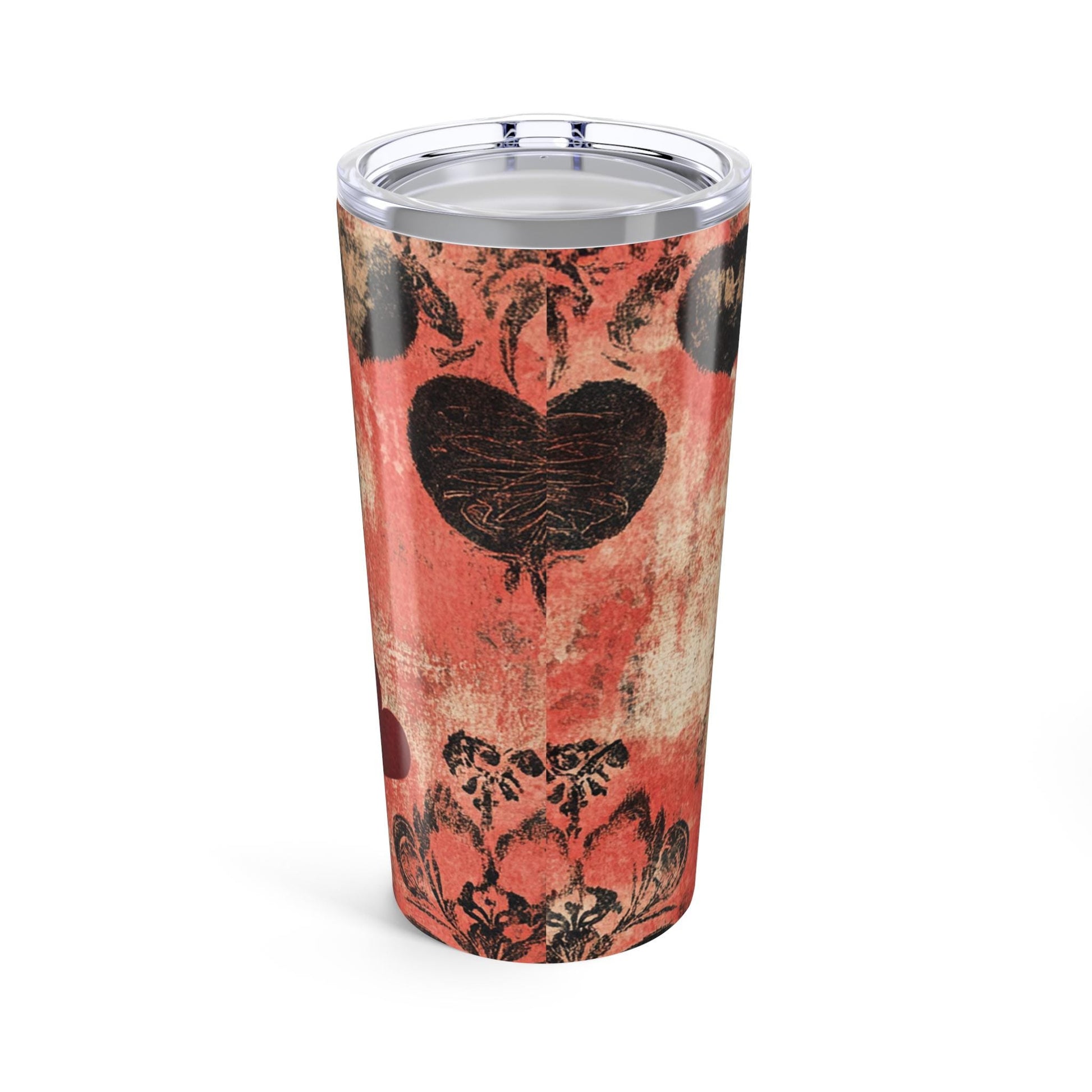 Gothic Rose Tumbler 20oz - Unique Floral Travel Mug, Perfect Gift for Coffee Lovers, Valentine's Day, or Gothic Decor