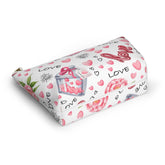 Love-Themed Accessory Pouch, Perfect Gift for Valentine&
