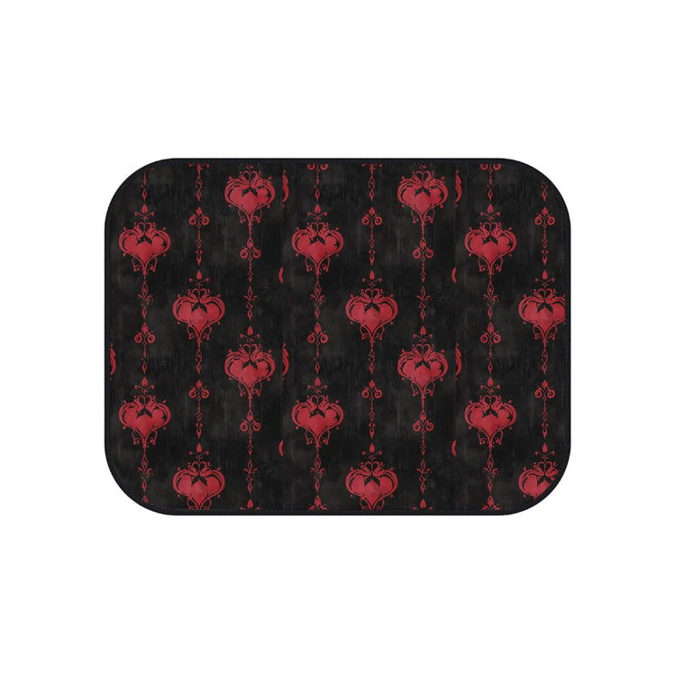 Elegant Gothic Car Mats - Set of 4, Unique Auto Accessories, Flooring for Holidays, Perfect for Car Lovers, Stylish Vehicle Decor
