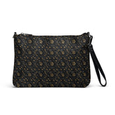 Elegant 3D Black & Gold Crossbody Bag | Sophisticated Embossed Design | Luxury Fashion Accessory | Stylish Functional