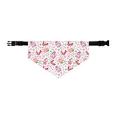 Colorful Pet Bandana Collar, Cute dog accessory for love, Valentine&