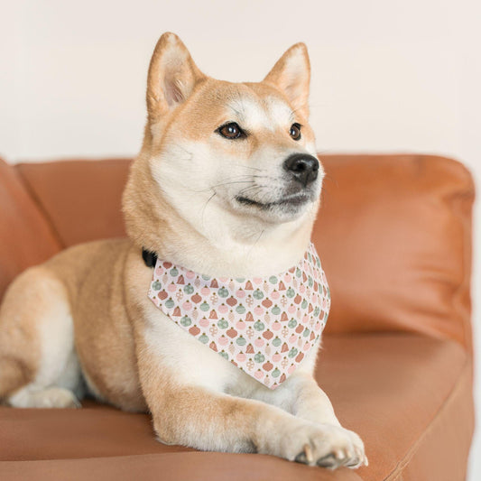 Cute Xmas Pet Bandana Collar - Stylish Dog Accessory, Dog Bandana for Fall, Pet Costume, Dog Fashion, Gift for Pet Lovers
