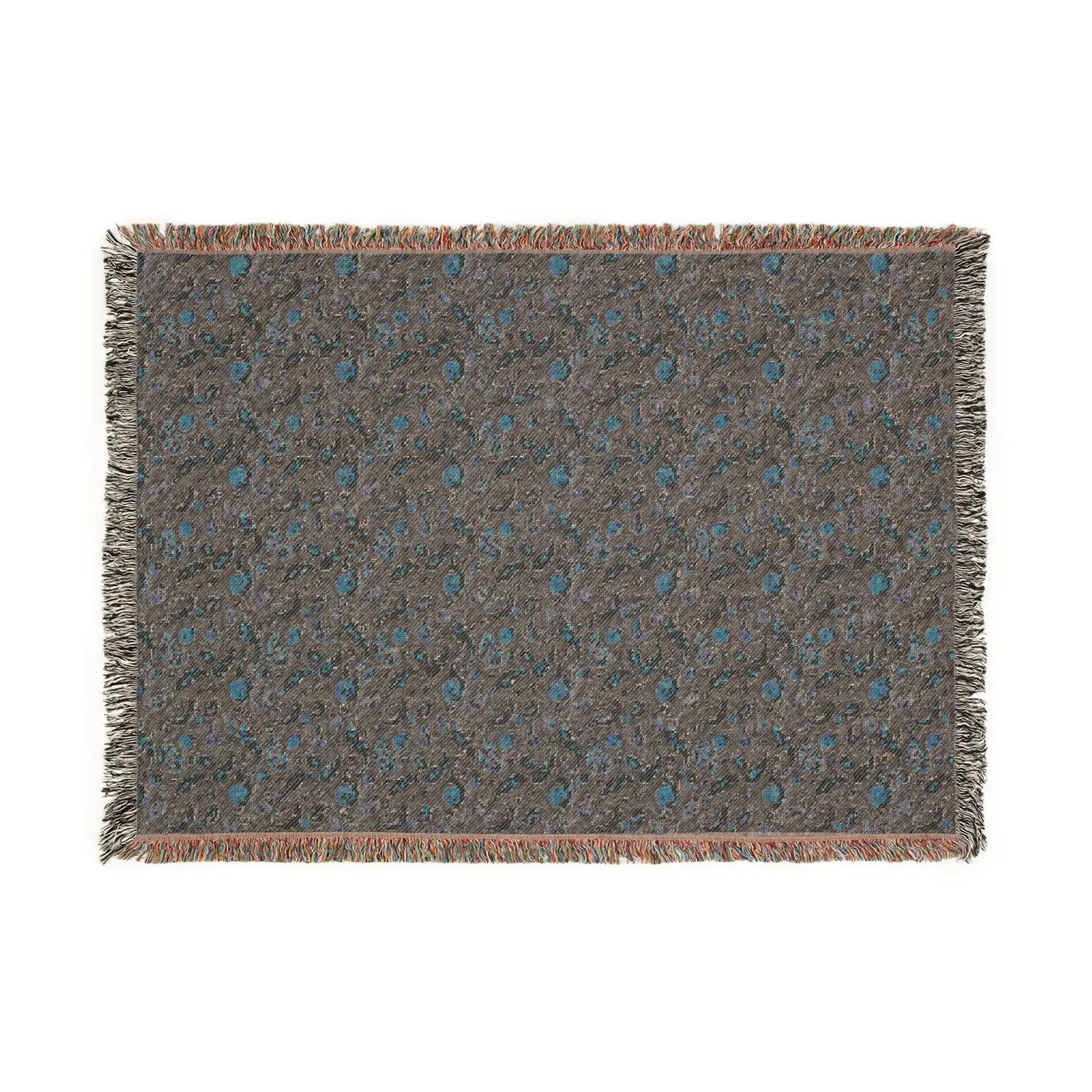 Cozy Floral Woven Blanket, Soft Throw for Home Decor, Ideal Gift for Birthdays, Housewarming, and Cozy Nights, Draping Accent, Stylish
