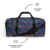 Stylish All-Over Print Travel Duffle Bag | Trendy, Spacious Weekender Bag for Travel & Sports | Perfect Gift for Her
