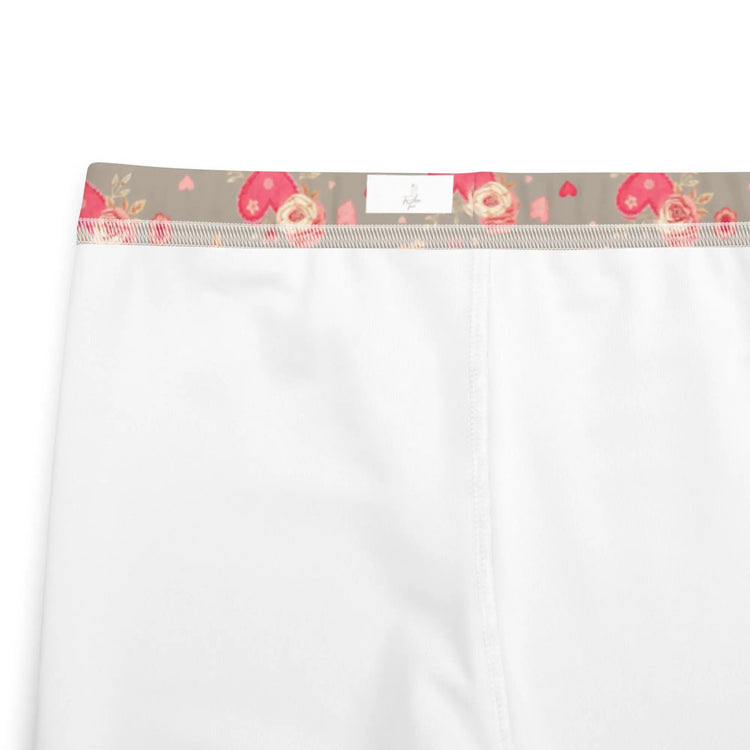 Love & Heart Youth Leggings – Perfect Valentine’s Day Gift for Girls